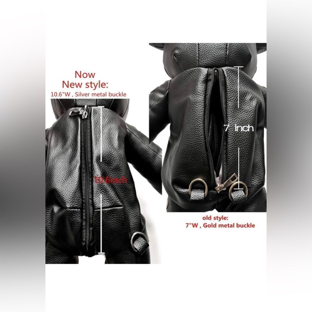 Men|women Teddy Bear|skeleton |punk style |Backpack - Picture 7 of 9